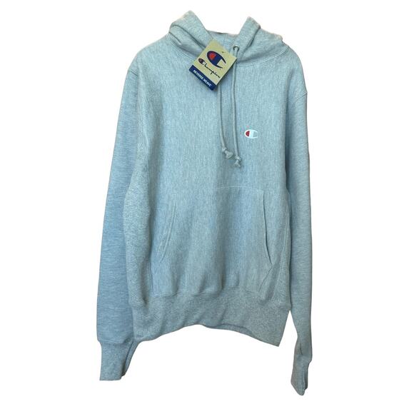 New ~ CHAMPION ~ Reverse Weave C Logo Pull Over Hoodie Size XS - Picture 4 of 10